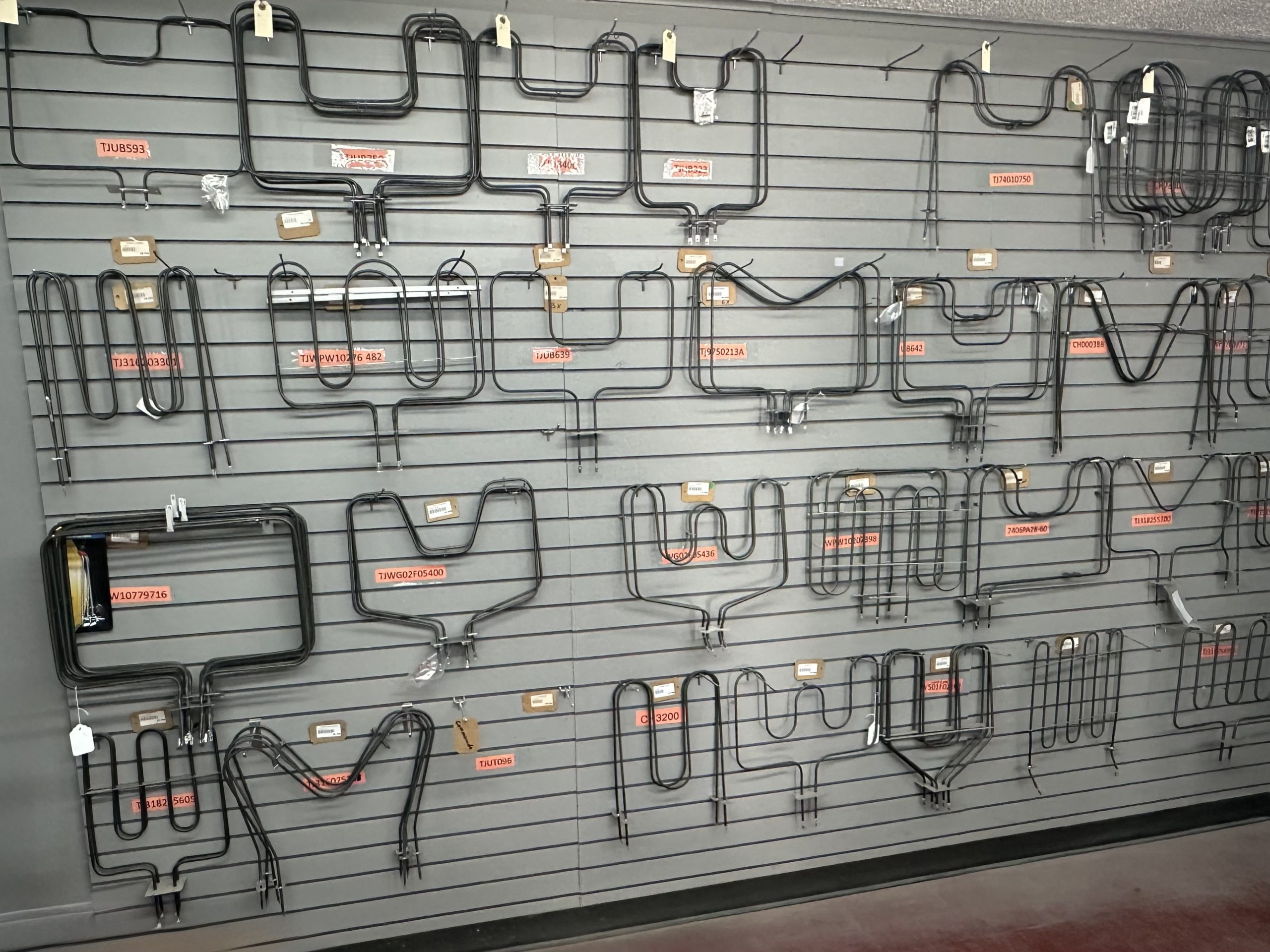 Mur éléments cuisinière